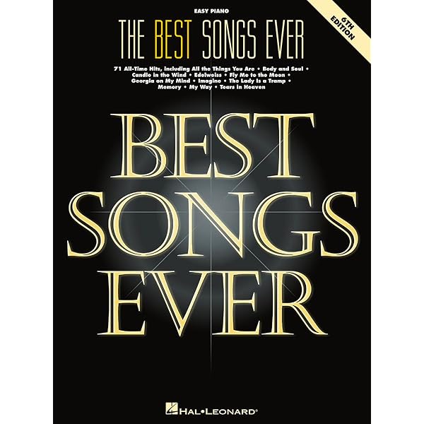 Amazon.com: The Best Songs Ever 9th Edition Piano Vocal Guitar