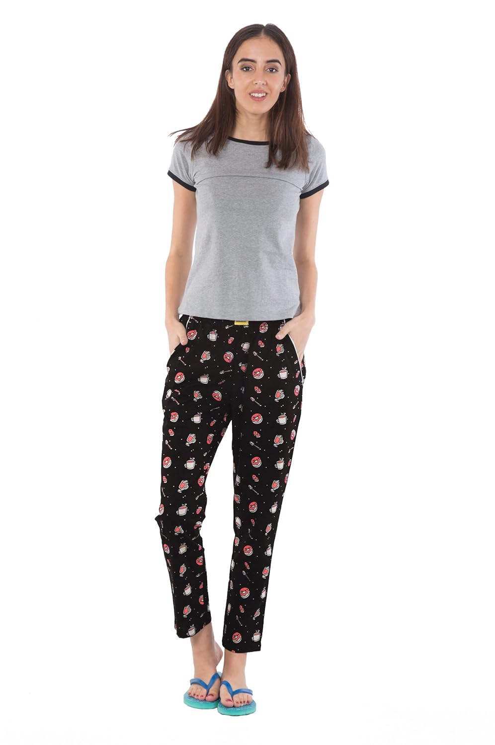 bewakoof women's printed pyjamas