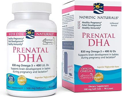 Amazon.com: Nordic Naturals - Prenatal DHA, Supports Brain ... Amazon.com: Nordic Naturals - Prenatal DHA, Supports Brain ...
