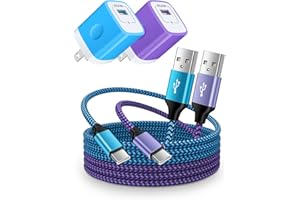 Android Charger for Samsung Galaxy S24 S23 Ultra A35 A15 A14 5G iPhone 16 15 Pro Max 15Pro 15 Plus, Google Pixel 9 8 7 Pro 6 