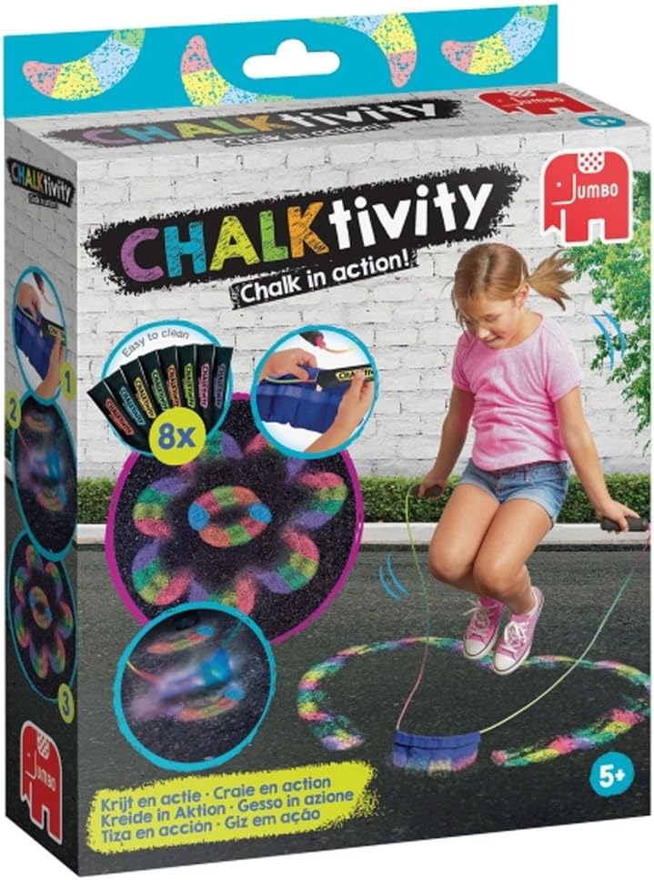 Chalktivity Rainbow Skipping Rope (Diset 19586)