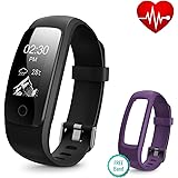 Amazon.com: Smartwatch with Heart Rate Monitor, K88H Smart ...