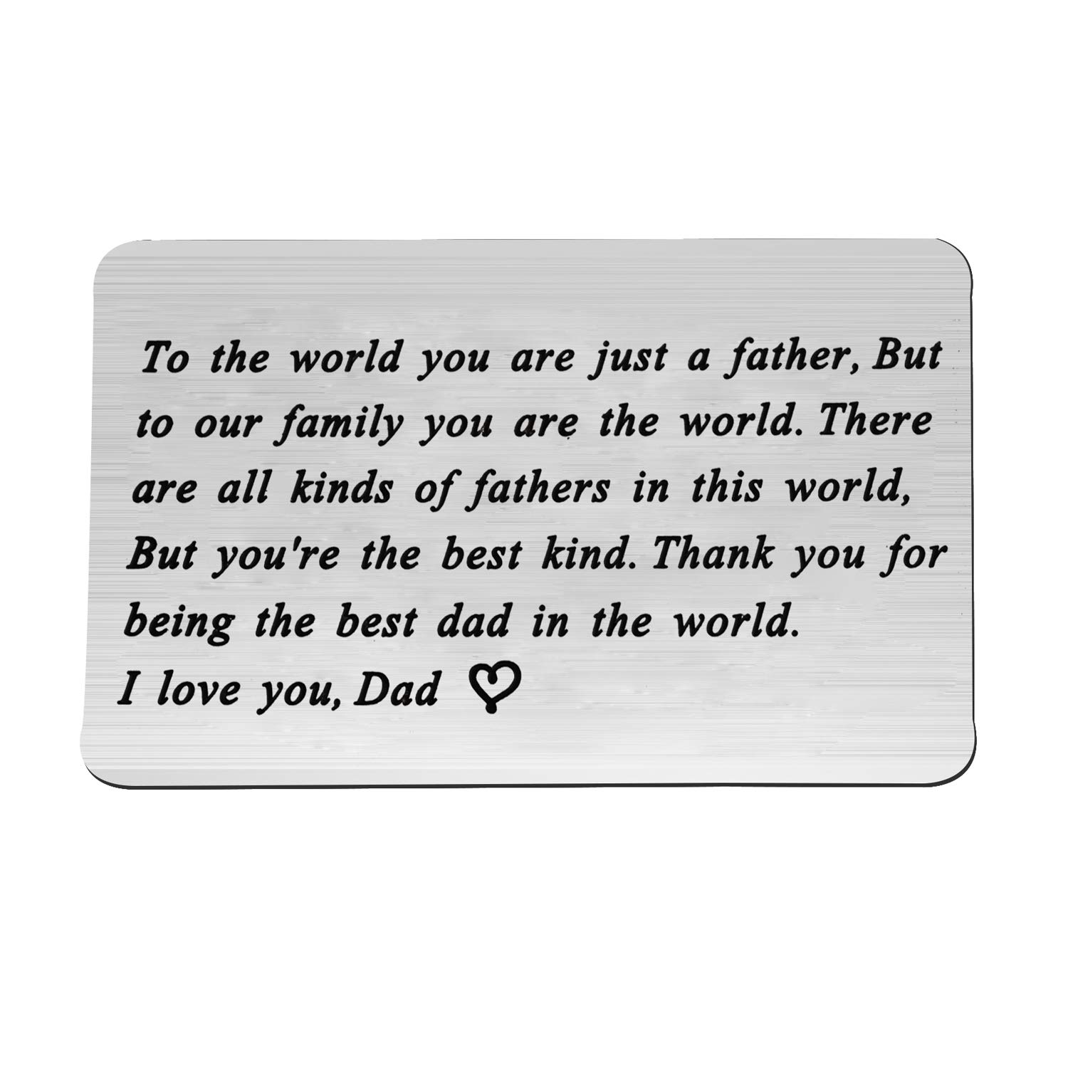 thank you for being the best father to our daughter