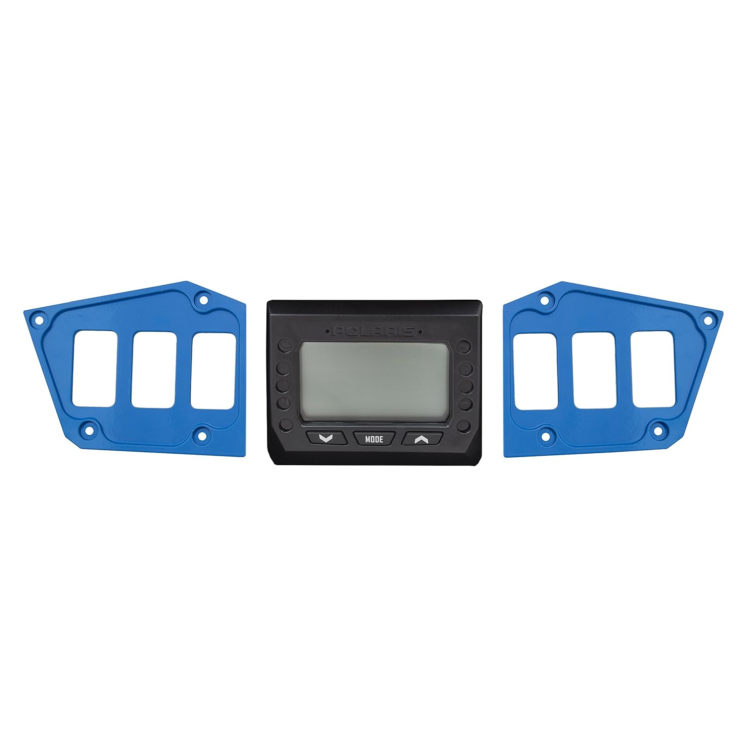 STVMotorsports SDP6GPS Custom Aluminum Dash Panel for 2017-2018 Polaris RZR XP Turbo Edition with GPS Display &ndash; Made 100% in USA (no switches Included) (Blue)