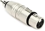 Hosa GXR-134 XLR Female to RCA Adapter