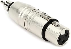 Hosa GXR-134 XLR Female to RCA Adapter