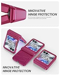 Vizvera for Motorola Razr 2024 Case with Hinge