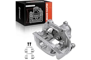 A-Premium Disc Brake Caliper Assembly with Bracket Compatible with Select BMW Models - F25 X3 2011-2017, F26 X4 2015-2018 - R