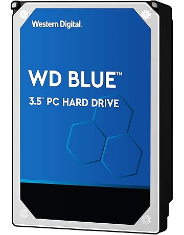 WD Blue - Disco duro para ordenadores de sobremesa de 1 TB (7200 rpm, SATA a 6 Gb/s, 64 MB de caché, 3,5") azul