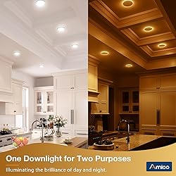 Amico 24 Pack 4 Inch 5CCT LED Recessed Ceiling