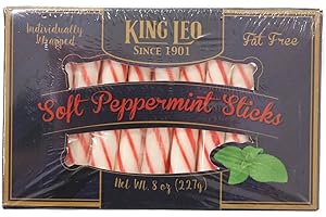 King Leo Peppermint Soft Sticks, Pack of 1
