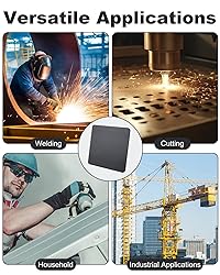 AOKLIT 2 Pcs 10" x 10"x1/4" Steel Plate, A36 Square