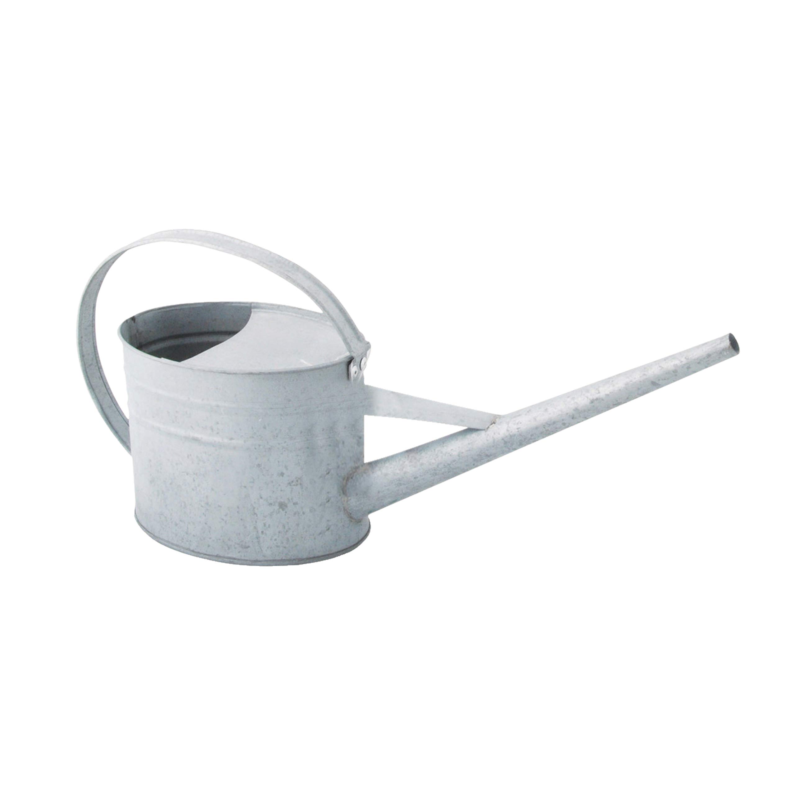 Esschert Design, watering can for indoor plants, flower caster, plant caster, dimensions 42x11x19 cm, capacity 1.5 litres, Silver