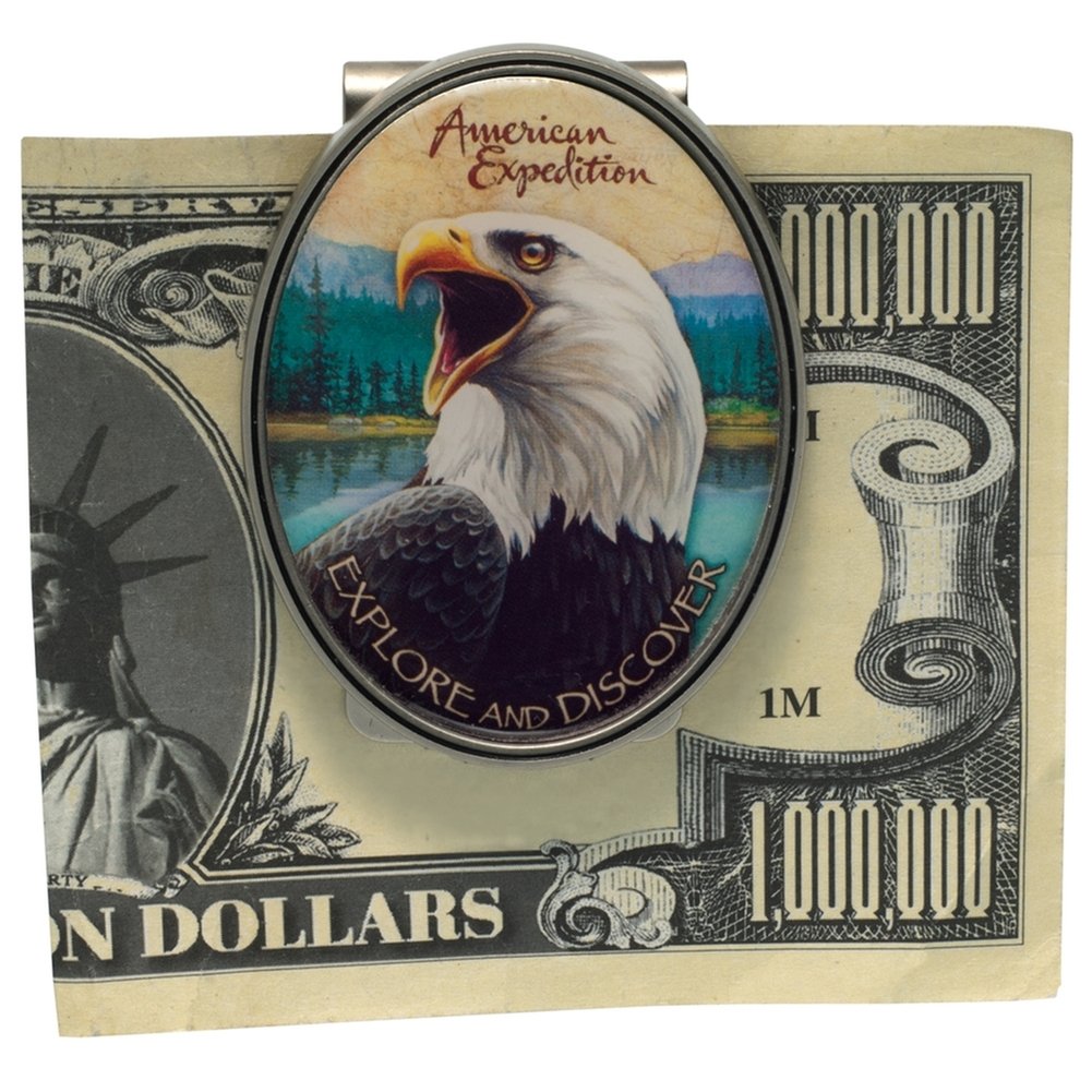 American Expedition Metal Money Clip - Bald Eagle