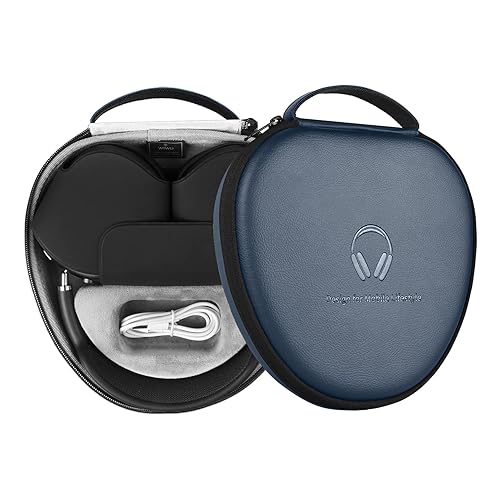for Apple AirPods Max Case Accessory: WIWU AirPod Max Case with Sleep Mode  Airpod Max Accessories for Apple Headphones Ultra-Slim Travel Carrying 