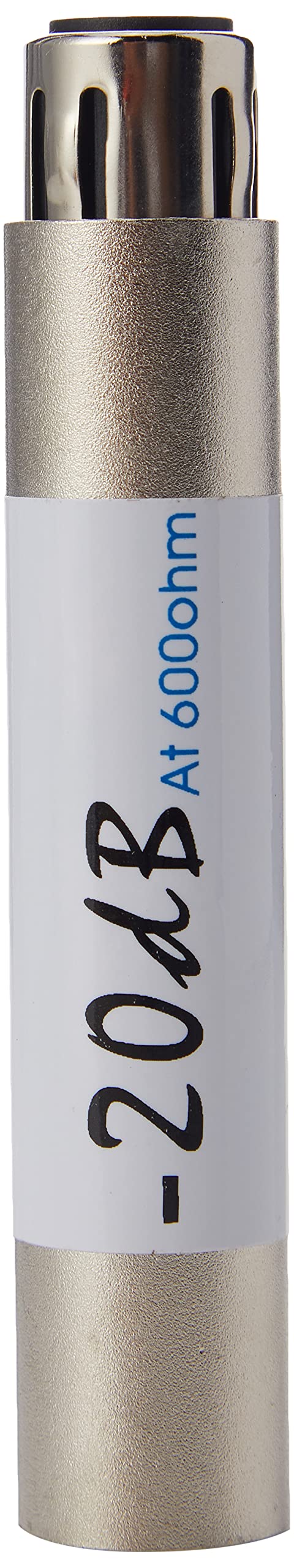 PRO SIGNAL XLR Attenuator Adaptor, 20dB – 3 Pin XLR Plug to Socket, Unbalanced Circuit, Professional Audio Equipment – PSG02973