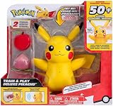 Pokémon Train and Play Deluxe Pikachu Figure with Lights Sounds Moving Limbs view 7