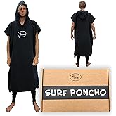 Ho Stevie! Surf Poncho - Warm and Soft - Easily Change in/Out of Wetsuit Without Towel Falling Down