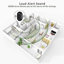 Water Leak Detector Sensor Alarm: Home Water