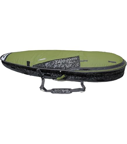 Amazon.com : FCS Travel 3 All Purpose Surfboard Bag Black