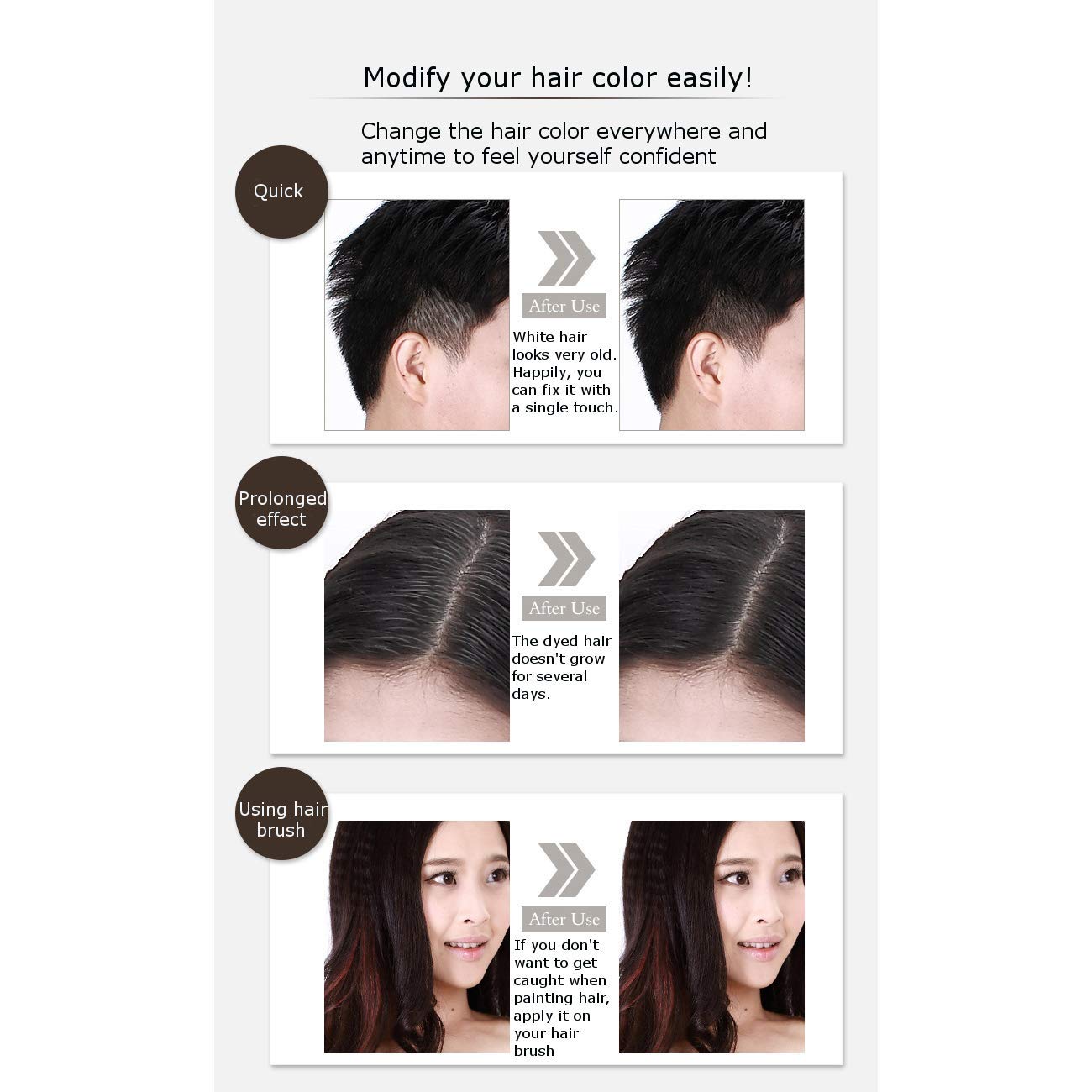 Buy Ritzkart Hair Color Pen Cream Black Brown Online At Low