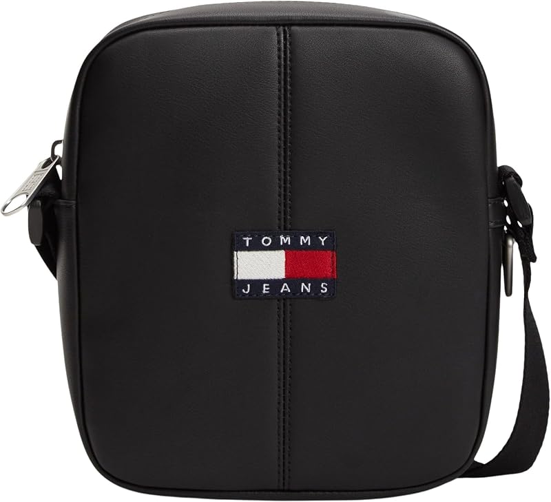 Crossbody bag Hombre Daily Reporter con cremallera, Negro (Black), Talla Única