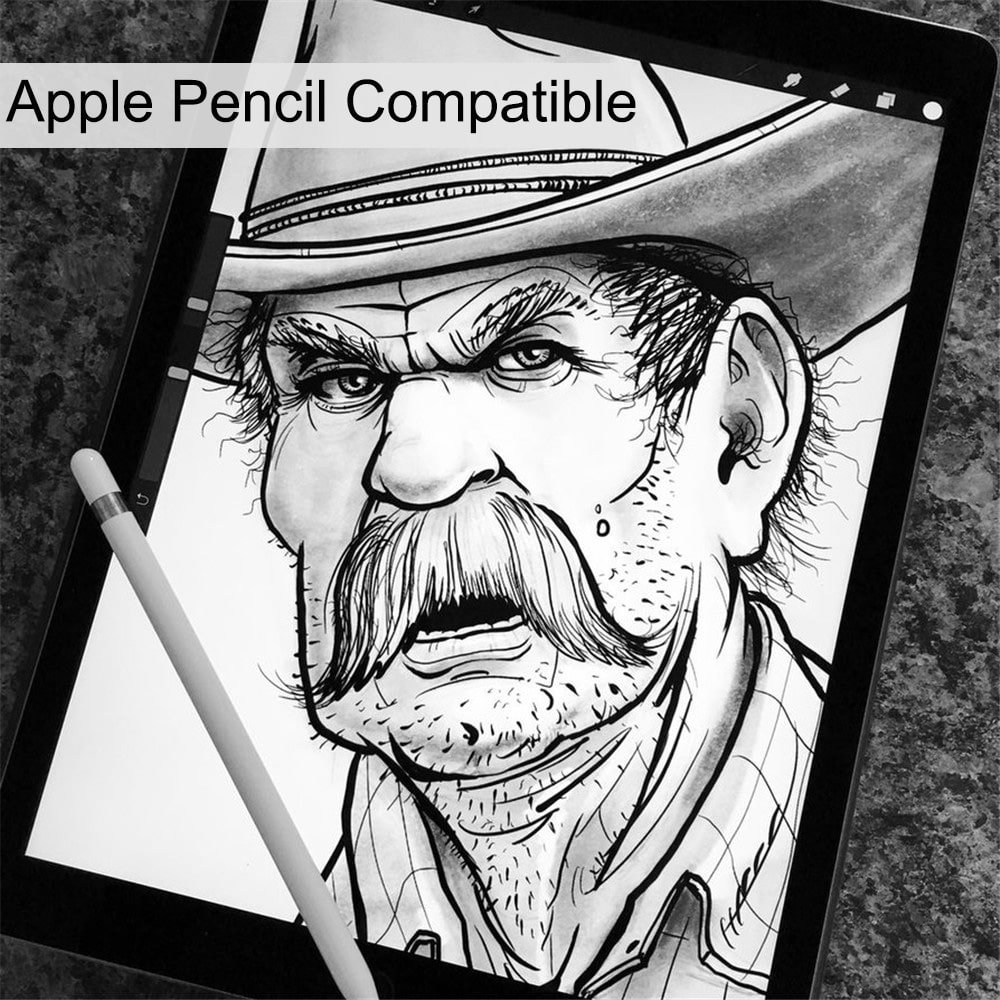 ZEBLUN Verre Trempé iPad 2017/2018 - Film Protection Ecran iPad Air 2/1, iPad Pro 9.7, Glass Renforcé (x3), Screen Protector pour Nouveau Apple iPad 9.7 Pouces, Protecteur d\'Écran, Dureté 9H, Ultra Résistant 0.26 mm, Affichage Retina