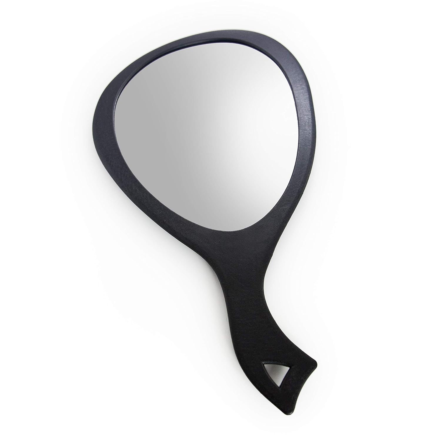 Zadro Teardrop Hand Mirror, Large, Black: Beauty
