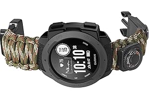 Onewly Compatible with Garmin Instinct Watch Bands,Outdoor Survival Umbrella Rope 22mm Watch Strap for Garmin Instinct 2 Solar/Tactical/Tide/Esports/Instinct Solar