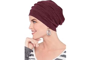 HEADCOVERS UNLIMITED Slouchy Snood Hat - The Original 100% Cotton Slouchy Beanie