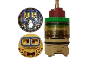 Park Supply of America Single Lever Ceramic Cartridge - Pressure Balancing, Bright (ABRPBCV), 40mm Dia., 85mm Height