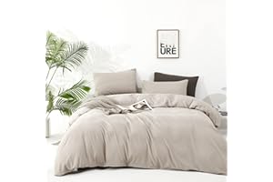 Cottonight Beige Khaki Comforter Set King Light Khaki Bedding Comforter Set Light Champagne Solid Blanket Quilts Modern Soft Breathable 3 Piece Cream Coffee Bedding Set for Women Men King Bed