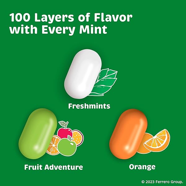 TIC TAC FLAVOR VARIETY PACK, BULK 12 PACK, ON-THE-GO REFRESHMENT, 1 OZ EACH