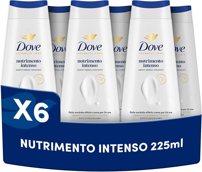 Docciaschiuma Original Nutrimento Intenso, Uomo e Donna, 6x225ml — foto 1 di 8