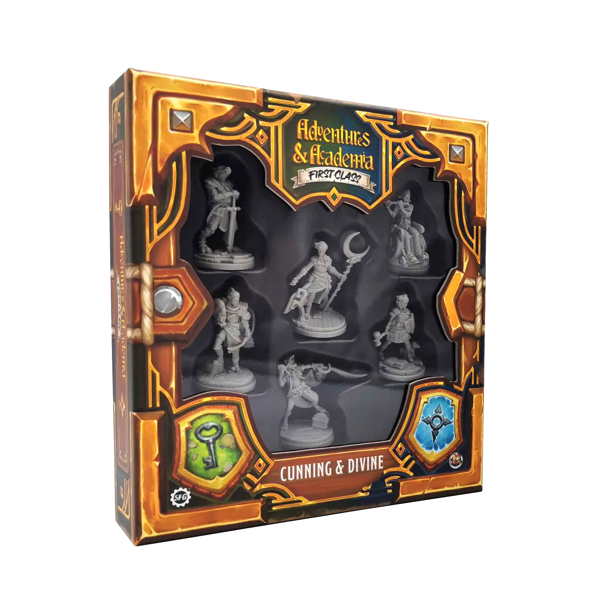 Adventures & Academia: Cunning & Divine Role Playing Miniatures 5E Compatible — image 1