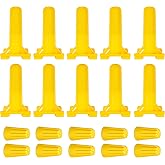 10-Pack Waterproof Cable Splice Kit - Electric Dog Fence Wire Repair | Gel-filled waterproof connectors, low voltage, repair or extend any in-ground or underground pet fence wire, direct-burial