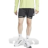 Adidas Mens Ultimate Running Reflective Two-in-one Shorts