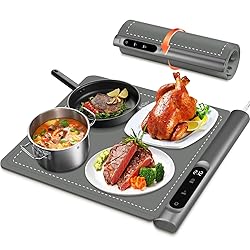 Newise Upgrade Graphene Warming Mat for Food, Rapid