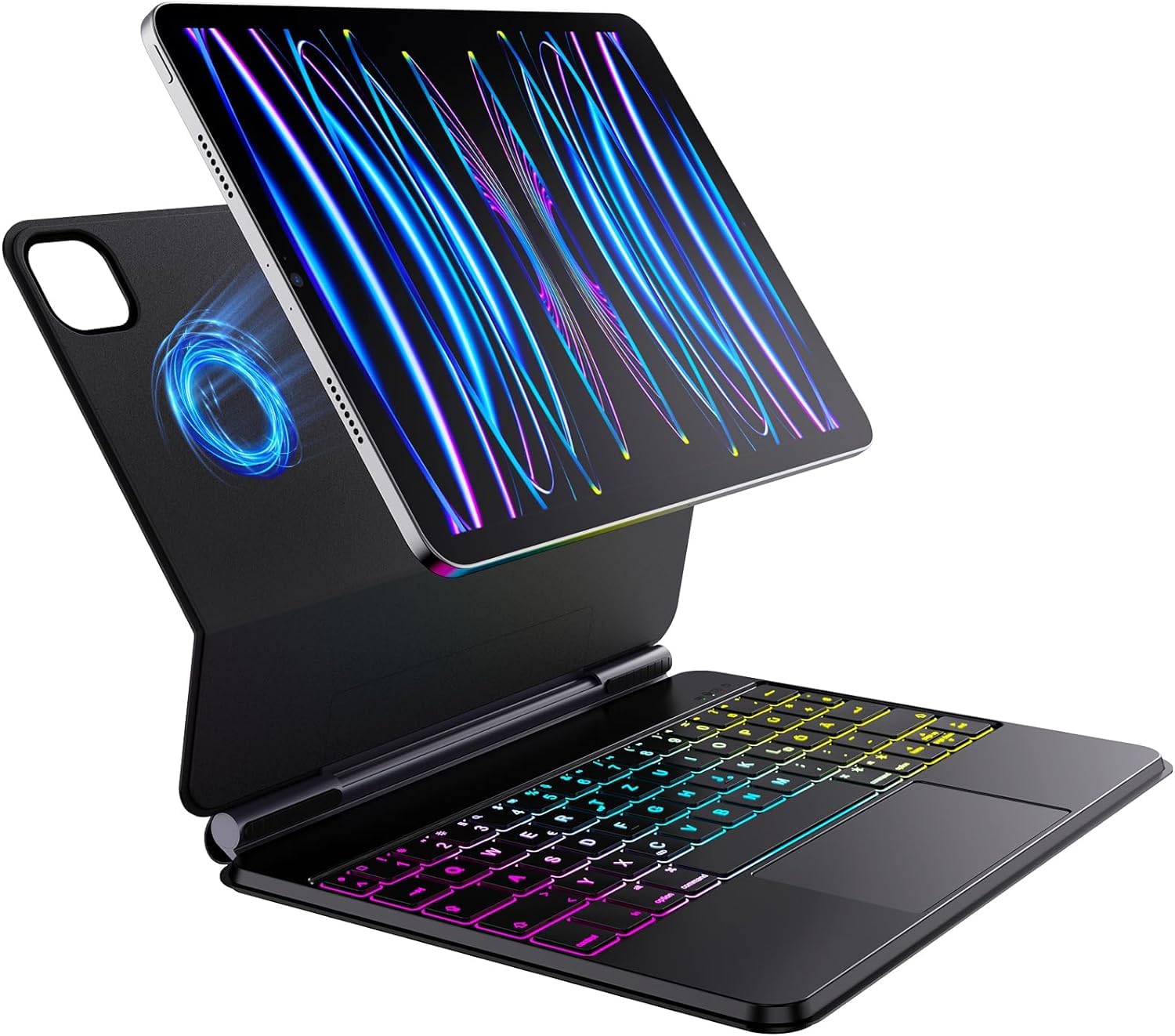 Belkin QODE Ultimate-etui met QWERTZ toetsenbord voor de iPad Air - Wit