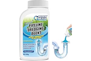 REGEN NEXUS Pipeline Dredging Agent, Wild Tornado Drain Cleaner, Powerful pipe dredging agent, Powerful Sink & Toilet Clog Remover, Cleaning for Kitchen & Bathroom Cleaning, Works With Hot Water, 1PCS (Lemon)