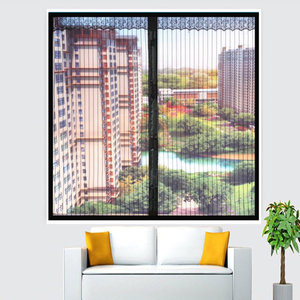 Anti Mosquito Window Screens,Velcro Window Screen,Full Frame Velcro