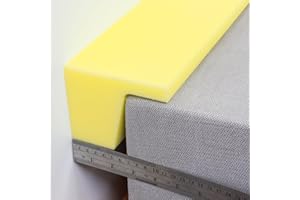 M Mute Touch Headboard Filler, Suitable for Gap 2.2-2.8" of King Queen Twin Bed, 78.7" Long Wedge Sleeping Pillow, Foam Mattress Gap Filler