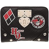 DC Comics Harley Quinn Locket Deluxe Bi-Fold Wallet
