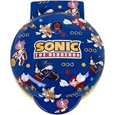 Uncanny Brands Sonic the Hedgehog Mini Waffle Maker - Sega Kitchen Appliance