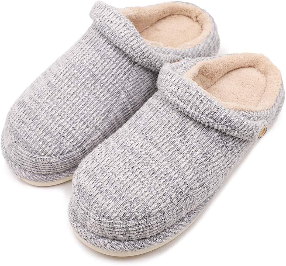 Orthoshoes Women's Comfy Slippers Slip On Diabetic Slipper with Memory