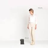 Brabantia NewIcon Pedal Bin 3 L Brilliant Steel Soft Closure view 7