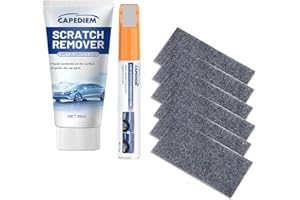 CAPEDIEM 8Pcs New Nano Sparkle Cloth Car Scratch Remover,Black Touch Up Paint for Cars, Easy & Quick Grey Car Paint Scratch Repair,Nano Sparkle Cloth