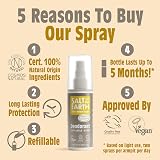 Salt Of The Earth Amber & Sandalwood Deodorant Spray 100ml Refillable view 2