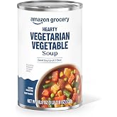 Amazon Grocery, Hearty Vegetarian Vegetable Soup, 18.8 Oz