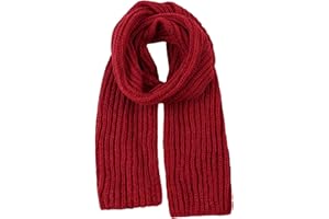 Women Men Winter Knit Scarf Fashion Ladies Scarves Warm Shawl Warps Solid Chunky Cable Knitted Long Scarf for Women Mens